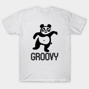 Groovy Panda. Dab Dabbing Dancing Pandas T-Shirt, Panda Lovers Gifts T-Shirt